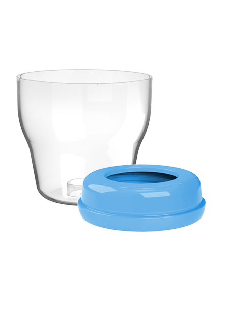 伊斯卡爾寬口徑奶瓶旋蓋組合(藍)