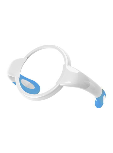 伊斯卡爾寬口徑奶瓶手柄(藍)