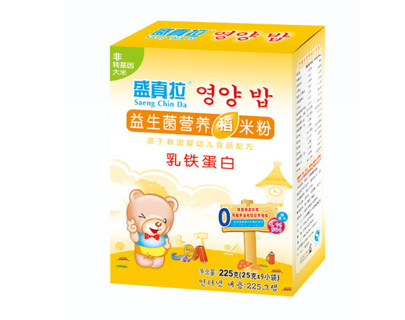 盛真拉益生菌乳鐵蛋白營養(yǎng)稻米粉(盒)