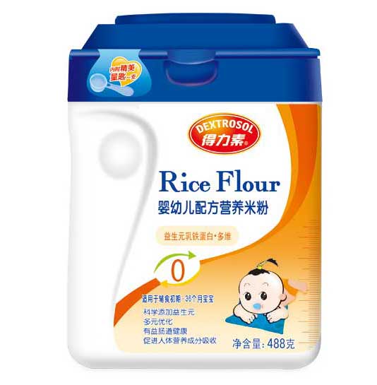 得力素益生元乳鐵蛋白多維嬰幼兒配方營(yíng)養(yǎng)米粉0段