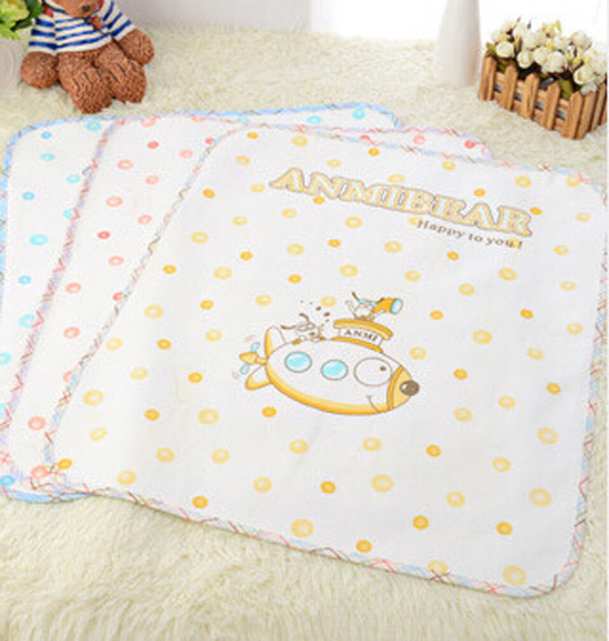 安米小熊毛巾壓膠床墊(一大一小裝)A8967