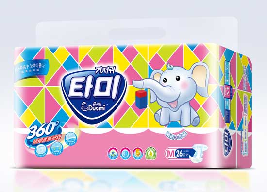 朵咪小包M碼極薄超能吸紙尿褲