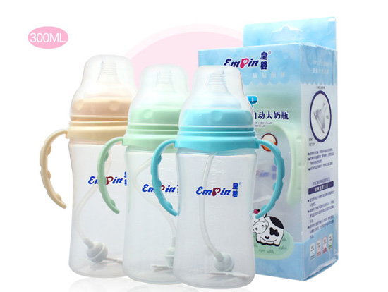皇嬰寬口PP自動(dòng)奶瓶300ML