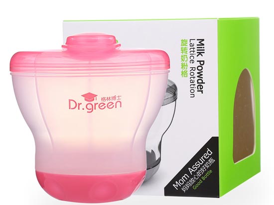 格林博士旋轉(zhuǎn)奶粉格紅色