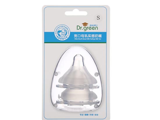格林博士寬口母乳實(shí)感奶嘴兩個(gè)裝S號(hào)