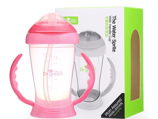 格林博士水精靈帶柄杯紅色