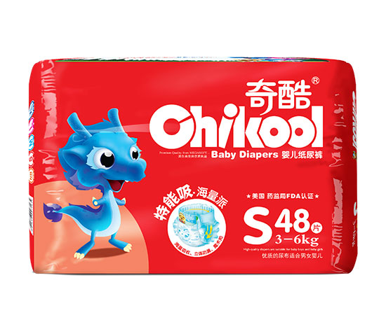 奇酷龍紙尿褲S48片