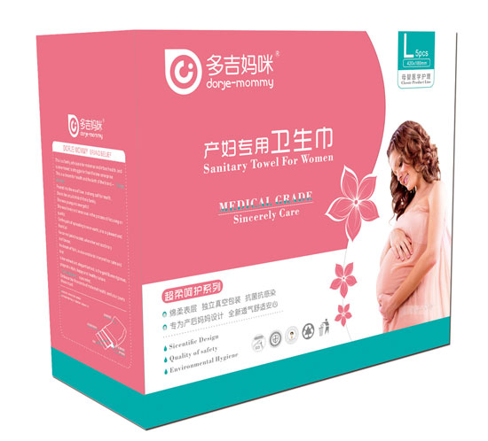 多吉媽咪產婦專用衛(wèi)生巾L