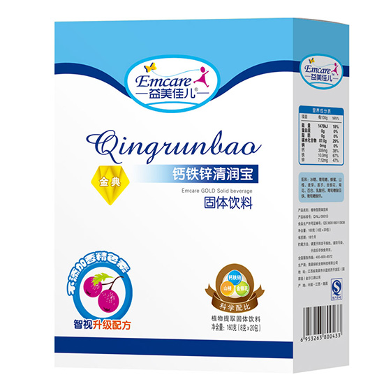 益美佳兒鈣鐵鋅清潤(rùn)寶