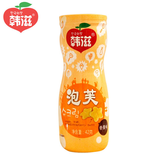 韓滋泡芙香蕉味