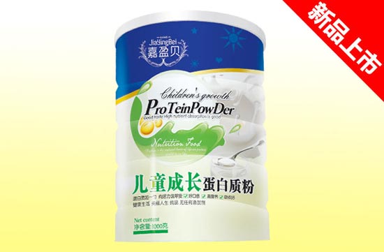 嘉盈貝兒童成長(zhǎng)蛋白質(zhì)粉1000克