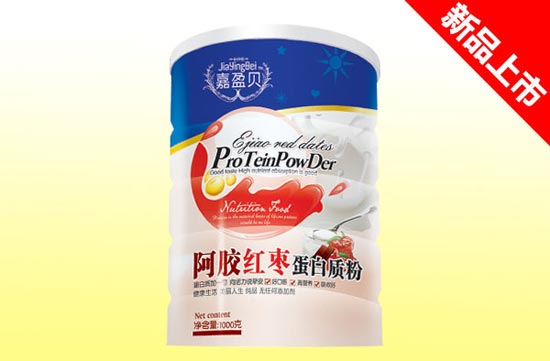 嘉盈貝阿膠紅棗蛋白質(zhì)粉