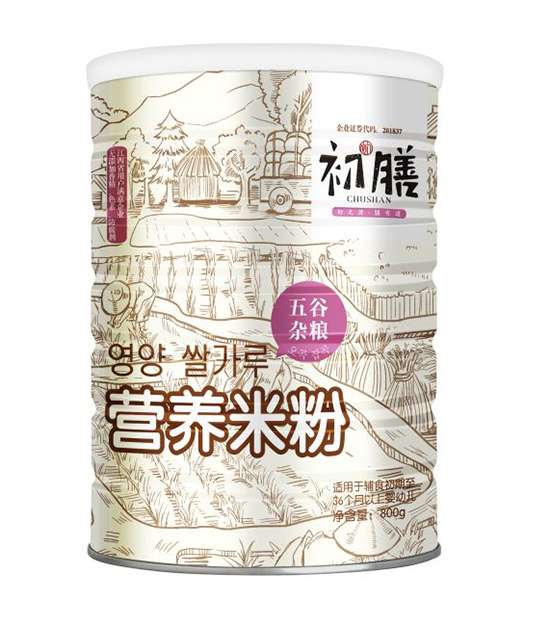 初膳800g營養(yǎng)米粉五谷雜糧配方