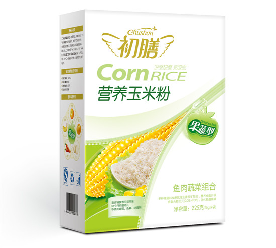 初膳玉米粉(魚(yú)肉蔬菜)盒裝