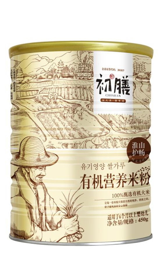 初膳有機營養(yǎng)米粉淮山護暢聽裝