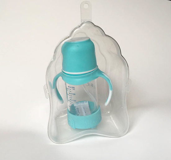 奶瓶180ml青色