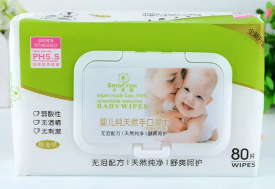 小狀園濕巾80片