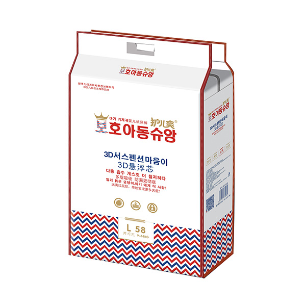 護(hù)兒爽3D懸浮芯紙尿褲(大包)L58片