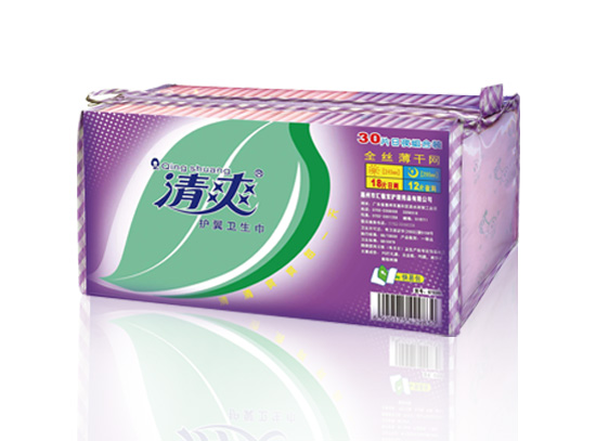 清爽水晶系列—30片日夜組合裝全絲薄干網(wǎng)衛(wèi)生巾