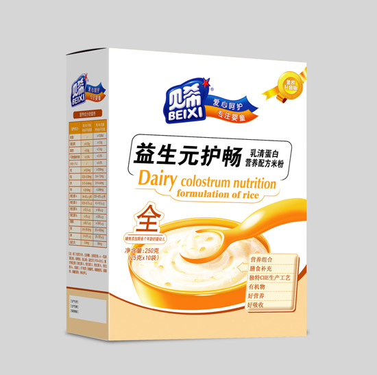 貝希乳清蛋白營(yíng)養(yǎng)米粉盒裝-益生元護(hù)腸配方