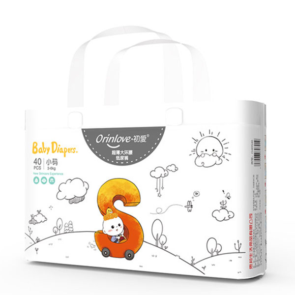 初愛(ài)超薄大環(huán)腰紙尿褲S40片