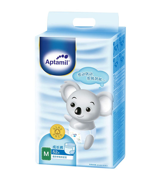 愛(ài)他美大包成長(zhǎng)褲M碼52片