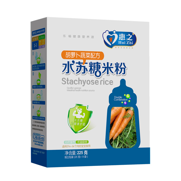 惠之胡蘿卜蔬菜水蘇糖米粉盒裝