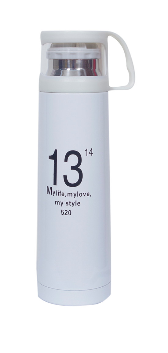 好樂嬰保溫水杯白色