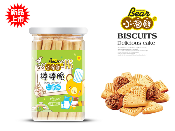 小淘熊棒棒脆-牛奶