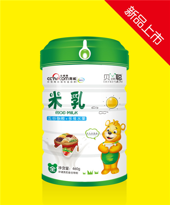 貝諾思聰五谷雜糧多維水果米乳罐裝
