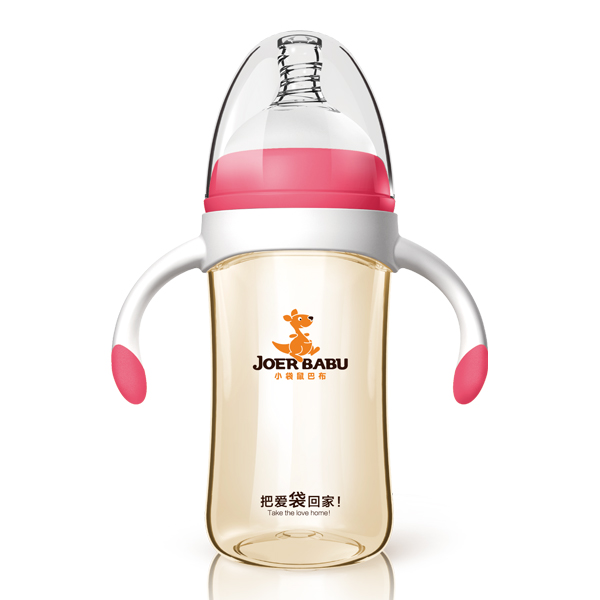 小袋鼠巴布PPSU奶瓶BP-808紅色