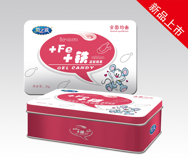 貝之籃+鐵凝膠糖果