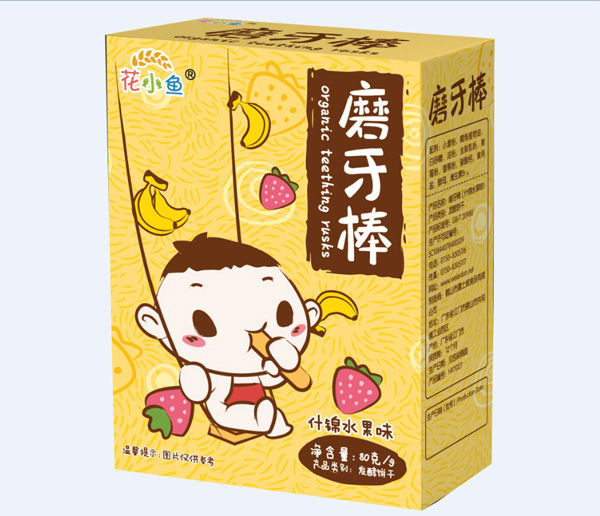 花小魚磨牙棒-什錦水果味