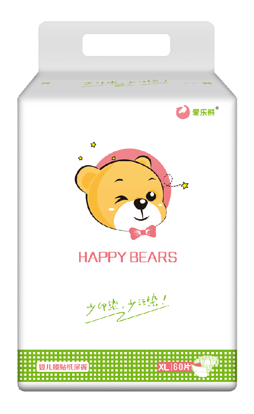 愛樂熊嬰兒腰貼紙尿褲XL60