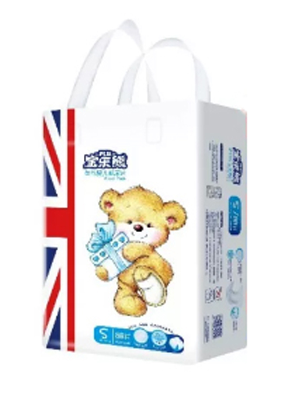 寶樂熊英倫紙尿片S