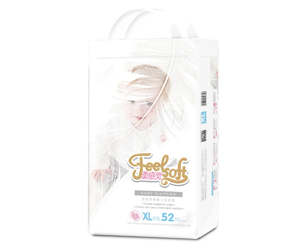 柔感覺(jué)羽柔綿感嬰兒紙尿褲XL52
