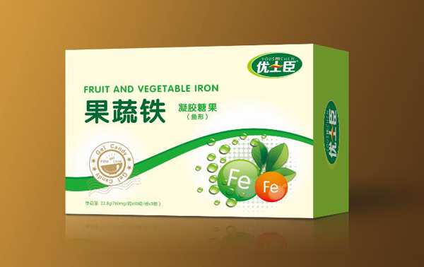 優(yōu)士臣果蔬鐵凝膠糖果