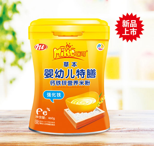 強(qiáng)化鈣草本鈣鐵鋅營養(yǎng)米粉(強(qiáng)化鐵)