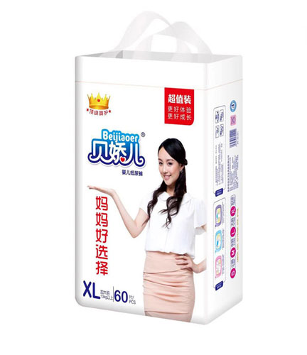 貝嬌兒嬰兒紙尿褲XL60