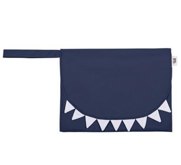 西班牙 baby bites 嬰兒隔尿墊收納包 海軍藍