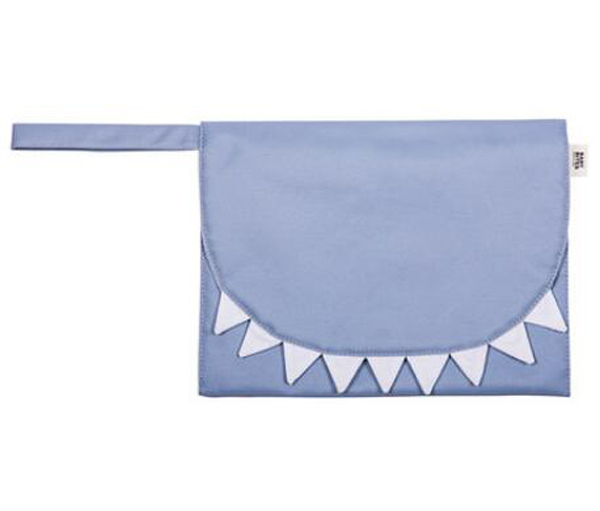 西班牙 baby bites 嬰兒隔尿墊收納包 石板藍