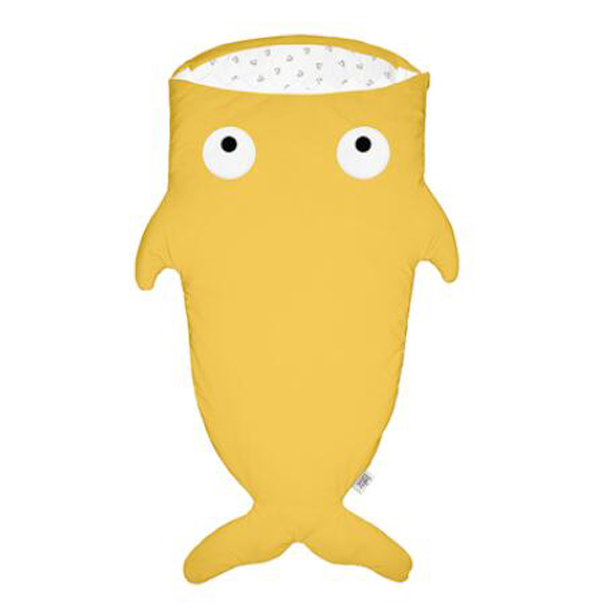 西班牙baby bites兒童大鯊魚(yú)睡袋 深黃色