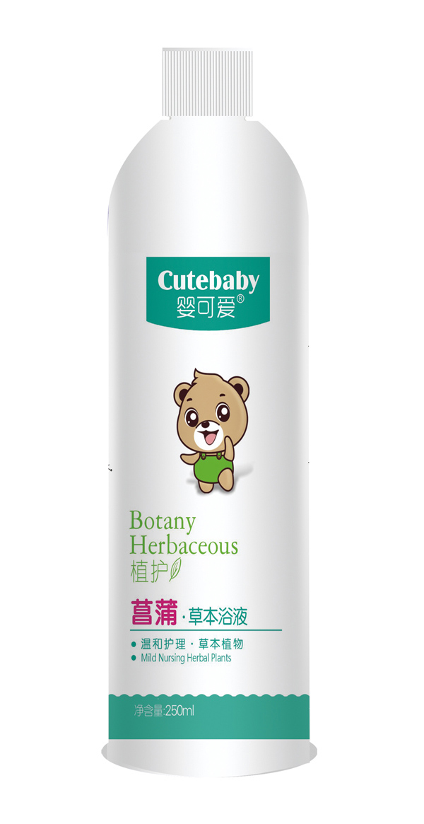 嬰可愛菖蒲草本浴液