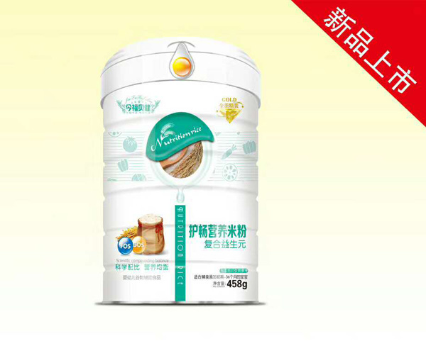 今福貝健護暢營養(yǎng)米粉-復(fù)合益生元罐裝