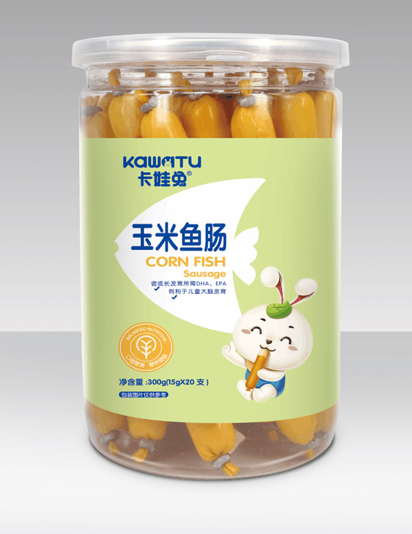 卡娃兔玉米魚腸