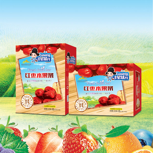 才星狀元紅棗水果條