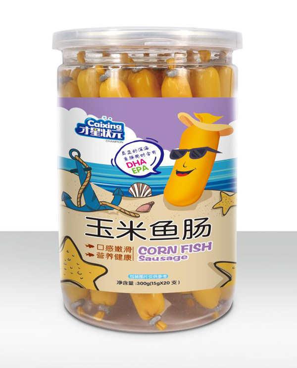 才星狀元玉米魚腸