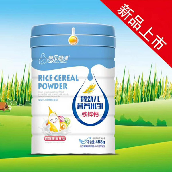 倍樂媽咪嬰幼兒營(yíng)養(yǎng)米乳罐裝-鐵鋅鈣