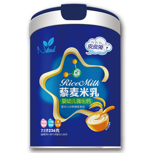 皮皮兔藜麥米乳-嬰幼兒強化鈣