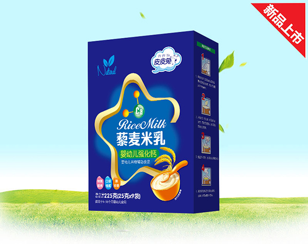 皮皮兔藜麥米乳-強化鈣 盒裝